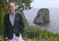 Daniel Mendelsohn a Capri per ritirare il Malaparte 2022 (ANSA)