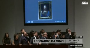 Leonardo da record, battuto da Christie's per 450 milioni di dollari