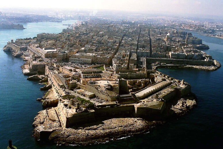 Una veduta aerea de La Valletta -     RIPRODUZIONE RISERVATA