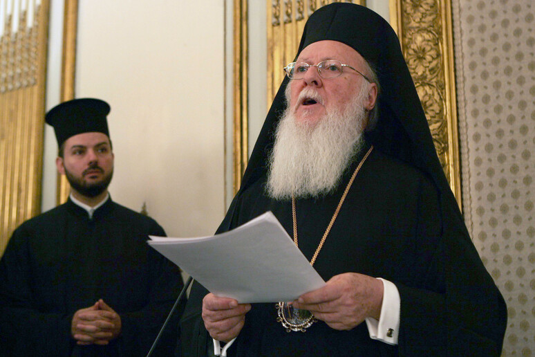 Il patriarca ecumenico ortodosso di Costantinopoli Bartolomeo -     RIPRODUZIONE RISERVATA