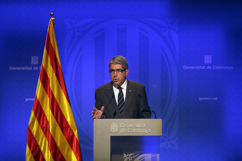 Francesc Homs, consigliere della presidenza catalana e portavoce del governo di Barcellona -     RIPRODUZIONE RISERVATA
