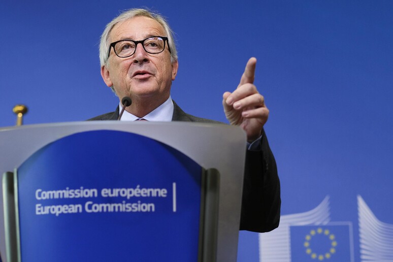Il Presidente della Commissione Ue Jean-Claude Juncker © ANSA/EPA