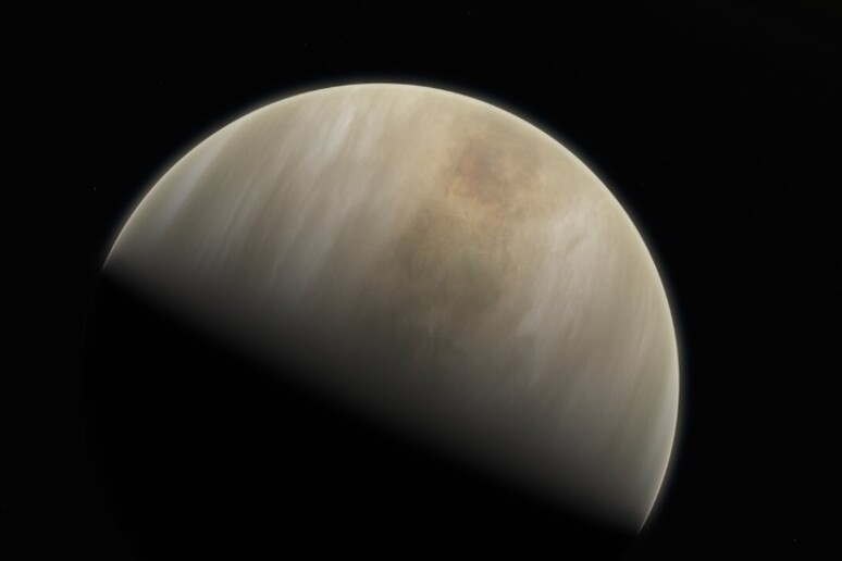 Rappresentazione artistica del pianeta Venere (fonte: ESO/M. Kornmesser &amp; NASA/JPL/Caltech) - RIPRODUZIONE RISERVATA