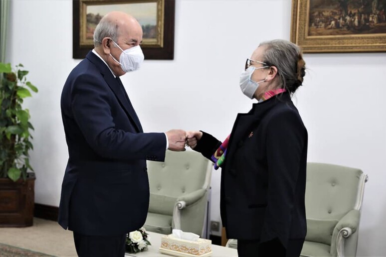 La premier tunisina Najla Bouden ricevuta ad Algeri dal presidente algerino Abdelmadjid Tebboune -     RIPRODUZIONE RISERVATA