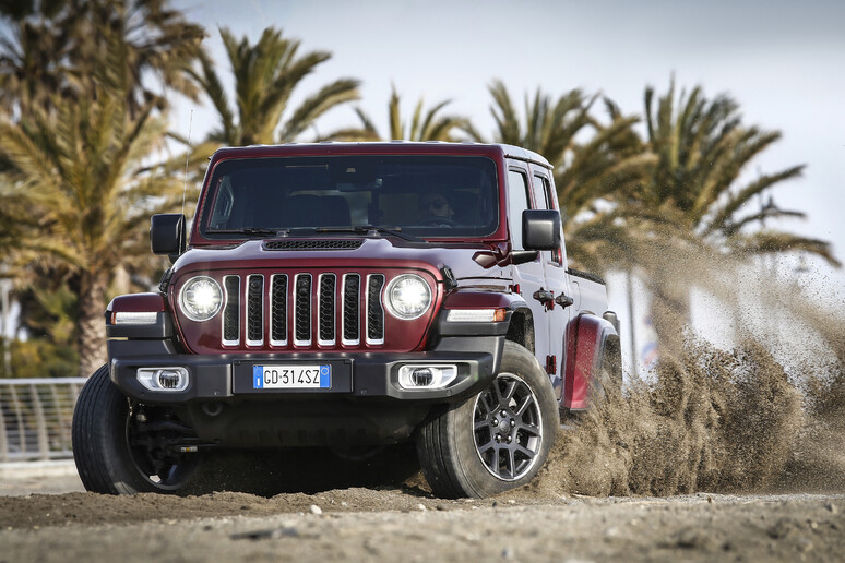 Jeep Gladiator, pronto per qualunque terreno anche in Europa © ANSA/Ufficio stampa Stellantis