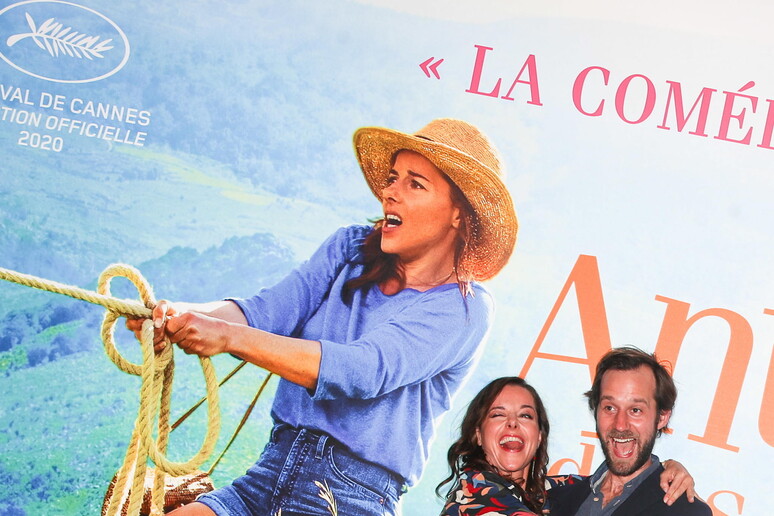 Photocall a Parigi per il film Antoinette nelle Cevennes uscito nel settembre 2020 -     RIPRODUZIONE RISERVATA