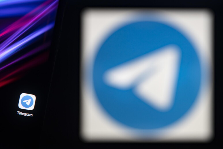 Il logo di Telegram © ANSA/EPA