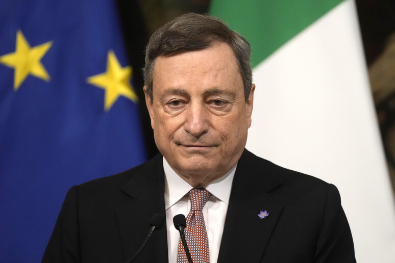 Il premier Mario Draghi -     RIPRODUZIONE RISERVATA