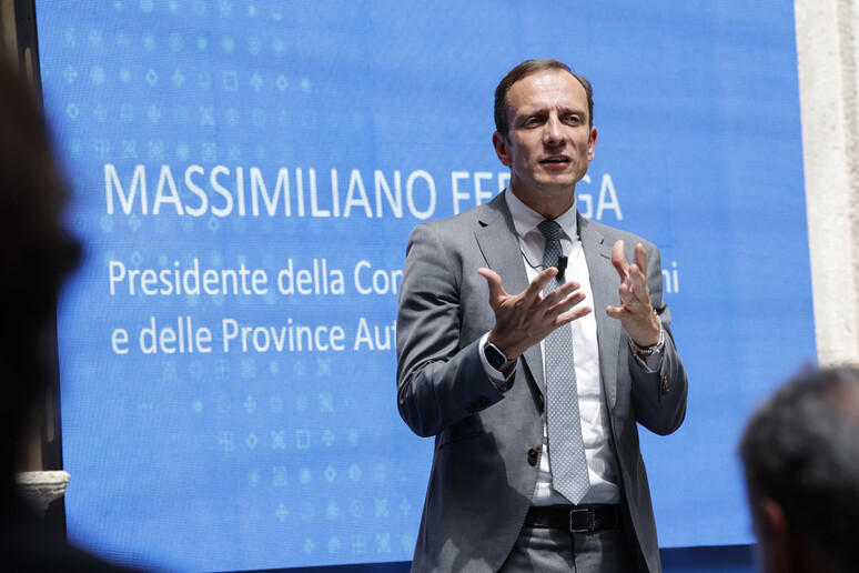 Massimiliano Fedriga, presidente leghista della Regione Friuli-Venezia Giulia e presidente della Conferenza delle Regioni -     RIPRODUZIONE RISERVATA
