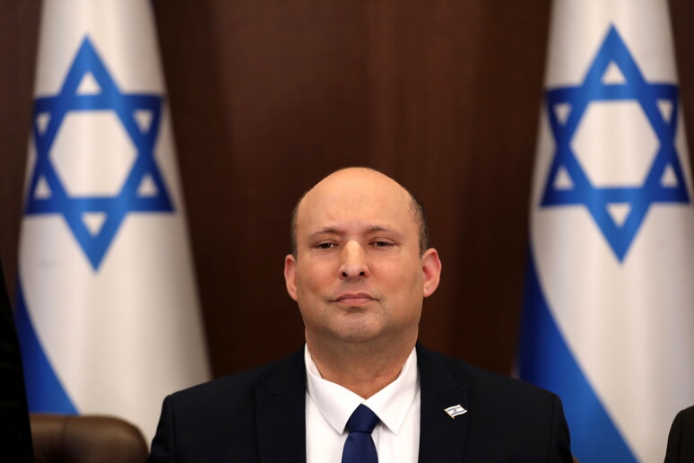 Il premier israeliano Naftali Bennett © ANSA/EPA